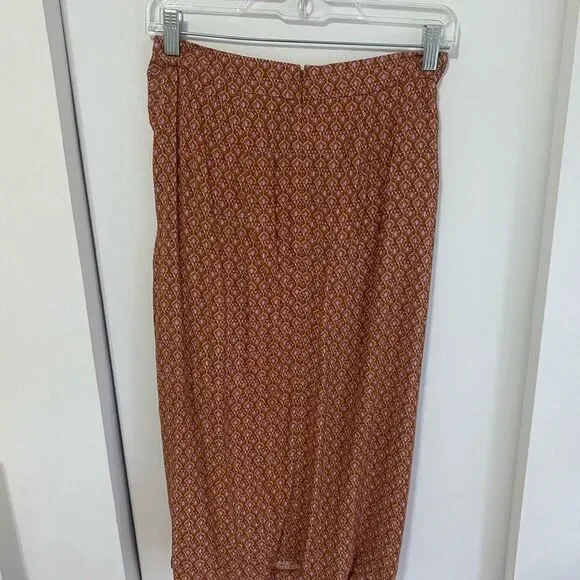 Ann Taylor Paisley Twist Pencil Skirt - Picture 3 of 4